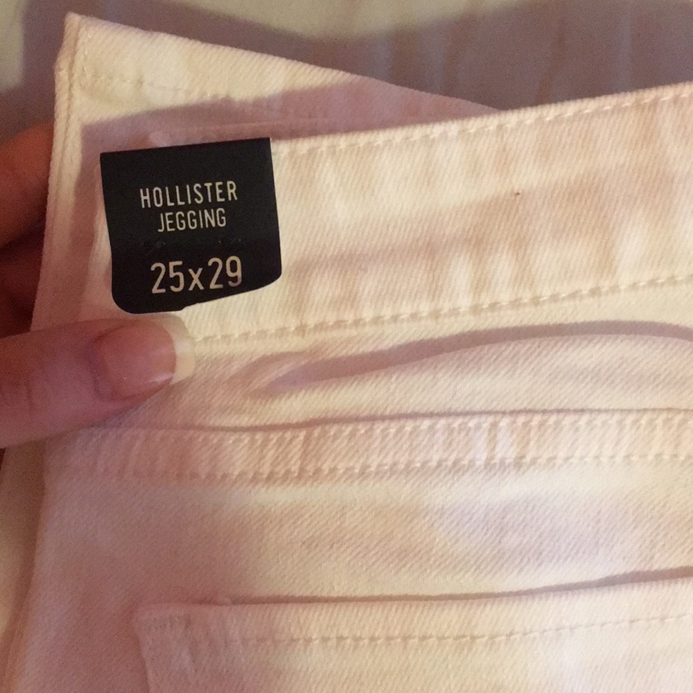 White regular/straight hollister jeans